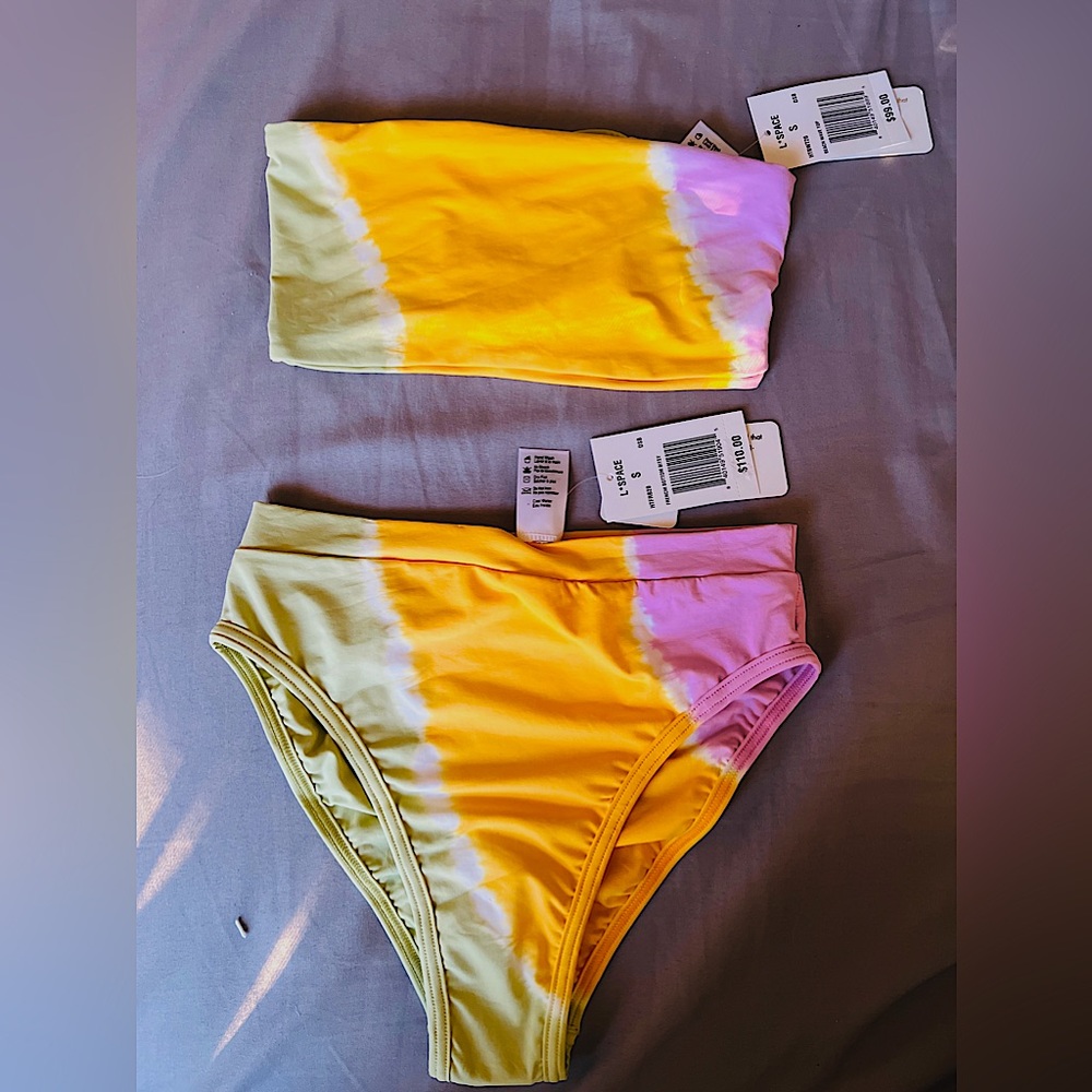 L•Space Beach Wave Bikini NWT